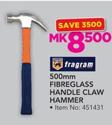 Fragram 500mm Fiberglass Handle Claw Hammer