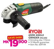 Ryobi 650W Angle Grinder HG-650