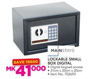Mainstays Lockable Small Box Digital