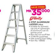 Gravity 6 Step Aluminium Ladder HSL6
