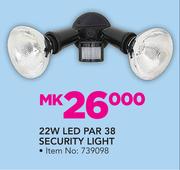 22W LED Par 38 Security Light
