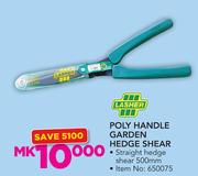 Lasher Poly Handle Garden Hedge Shear