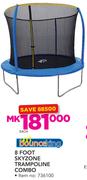 Bounceking 8 Foot Skyzone Trampoline Combo-Each
