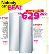 Bosch 246Ltr Freezer Metallic GN33VI30/Bosch 326Ltr Fridge Metallic KSV33NI30-Each