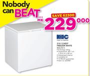 KIC 210Ltr Chest Freezer White KCG 210 1