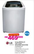 LG 16Kg Metallic Top Load Washing Machine T1603TEFTS AF