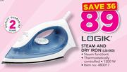 Logik Steam And Dry Iron LSI-005