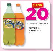 Refresh Assorted-2X2Ltr