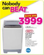Defy 8Kg Metallic Top Load Washing Machine DTL145