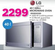 LG 40Ltr Grill Microwave Oven MH8042GM