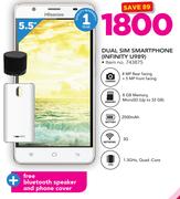 Hisense Dual Sim Smartphone Infinity U989+ Free Bluetooth Speaker And Phone Cover