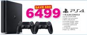 PS4 1TB Slim Console