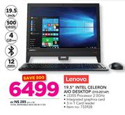 Lenovo 19.5" Intel Celeron Aio Desktop 310-201AP