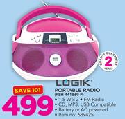 Logik Portable Radio RSH-441869-P