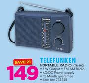 Telefunken Portable Radio TR-100