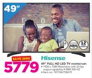 Hisense 49" Full HD LED TV HX49M2160F