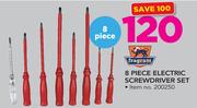 Fragram 8 Piece Electric Screwdriver Set