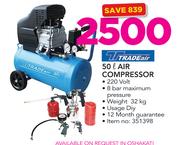 Tradeair 50Ltr Air Compressor