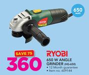 Ryobi 650W Angle Grinder HG-650