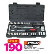 Stramm 54 Piece Socket Set XL2082