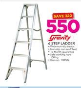 Gravity 6 Step Ladder