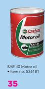 Castrol SAE 40 Motor Oil
