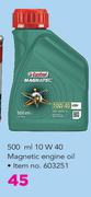 Castrol 10W 40 Magnetic Engine Oil-500ml