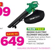 Trimtech 2800W Electric Blower Vacuum