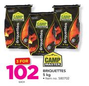 Campmaster Briquettes-3 x 5Kg Each