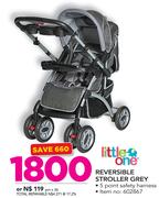 Little One Reversible Stroller Grey