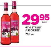 4th Street Assorted-750ml Each