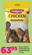 Real Good Chicken IQF Drumsticks-1.5Kg