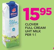 Clover Full Cream UHT Milk-Per 1Ltr