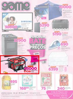 Game Mozambique : Nobody Beats our Prices (26 July - 9 August 2017), page 1