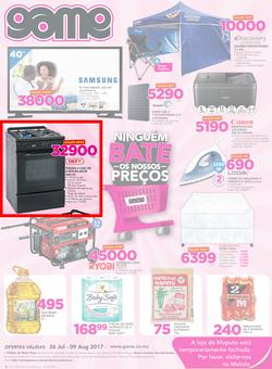 Game Mozambique : Nobody Beats our Prices (26 July - 9 August 2017), page 1