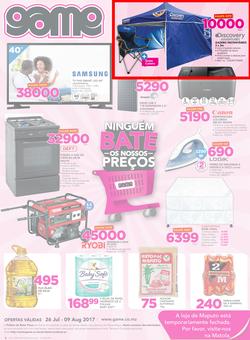 Game Mozambique : Nobody Beats our Prices (26 July - 9 August 2017), page 1