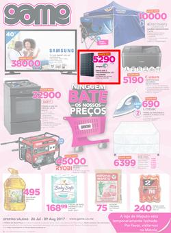 Game Mozambique : Nobody Beats our Prices (26 July - 9 August 2017), page 1