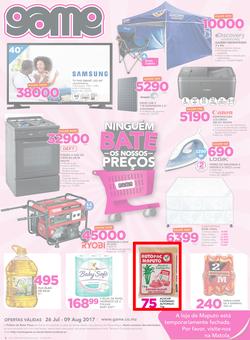 Game Mozambique : Nobody Beats our Prices (26 July - 9 August 2017), page 1