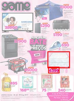 Game Mozambique : Nobody Beats our Prices (26 July - 9 August 2017), page 1