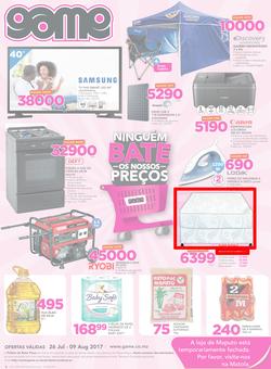 Game Mozambique : Nobody Beats our Prices (26 July - 9 August 2017), page 1