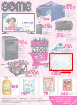 Game Mozambique : Nobody Beats our Prices (26 July - 9 August 2017), page 1