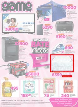 Game Mozambique : Nobody Beats our Prices (26 July - 9 August 2017), page 1