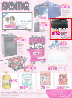 Game Mozambique : Nobody Beats our Prices (26 July - 9 August 2017), page 1