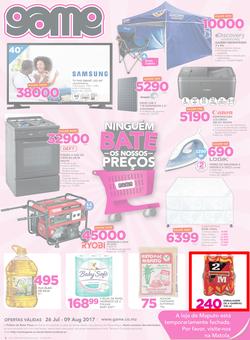 Game Mozambique : Nobody Beats our Prices (26 July - 9 August 2017), page 1