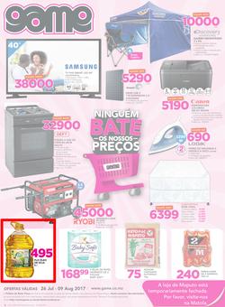 Game Mozambique : Nobody Beats our Prices (26 July - 9 August 2017), page 1