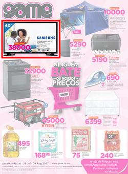 Game Mozambique : Nobody Beats our Prices (26 July - 9 August 2017), page 1