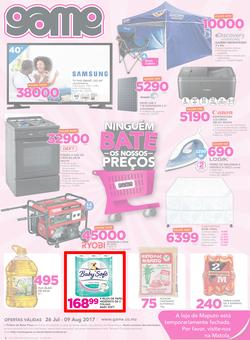 Game Mozambique : Nobody Beats our Prices (26 July - 9 August 2017), page 1