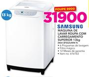 Samsung Máquina De Lavar Roupa Com Carregamento Superior 13Kg WA13F5S2UWW F