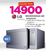 LG 40Ltr Microondas MH8042GM
