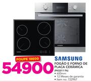 Samsung Fogão e Forno De Placa Ceramica PKG011 FA